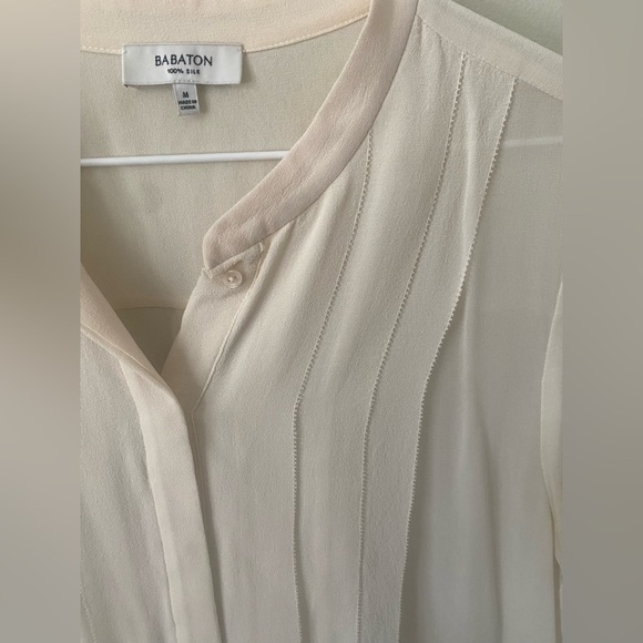 Babaton Chadwick Blouse, Colour: Whitecap Grey, Size: Medium - Picture 2 of 2